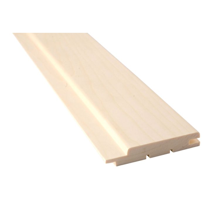 Saunapaneeli Thermory haapa STP 15 x 90 mm