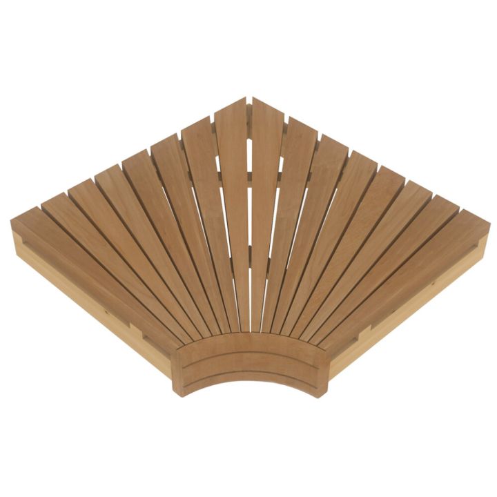 Kulmalaude Thermory Lämpökäsitelty Haapa 138 x 600 x 600 mm