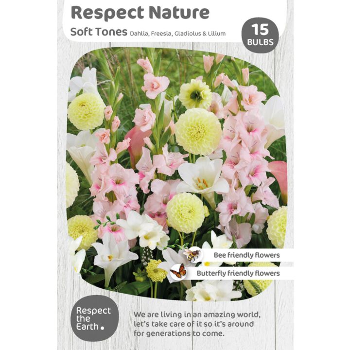 Kevätkukkasipuli Kapiteyn Respect Nature Soft Tones 15 kpl