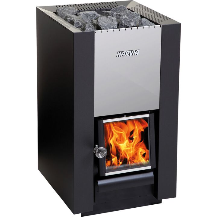 PUUKIUAS HARVIA 16 MUSTA