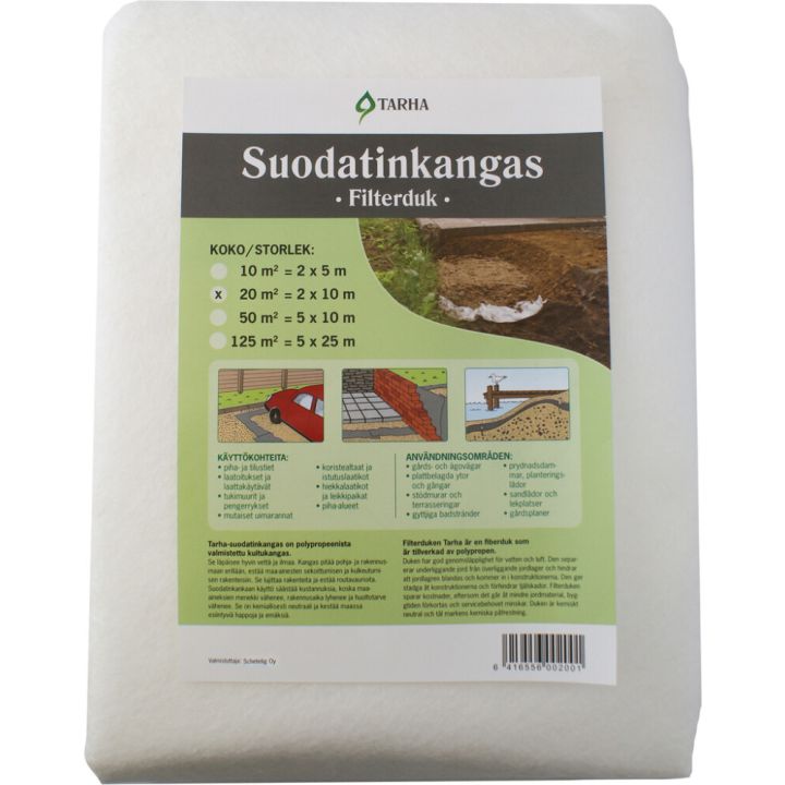 Suodatinkangas 20 m²