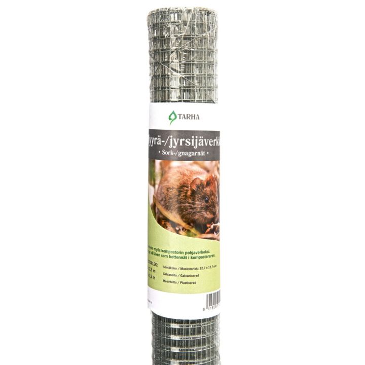 Eläinsuojaverkko 1,2 x 2,5 m galvanoitu