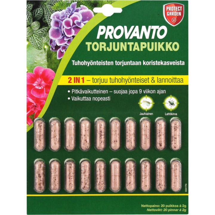 Tuhohyönteisten torjuntapuikko Provanto