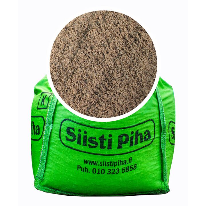 Asennushiekka Siisti Piha 0 - 4 mm Suursäkki 1000 kg