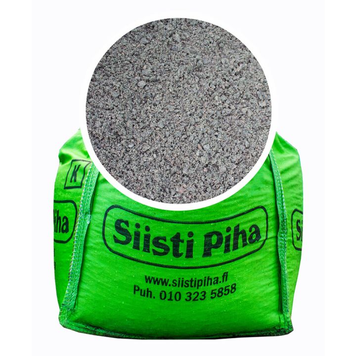 Kivituhka Siisti Piha 0 - 6 mm Sekavärinen Suursäkki 500 kg