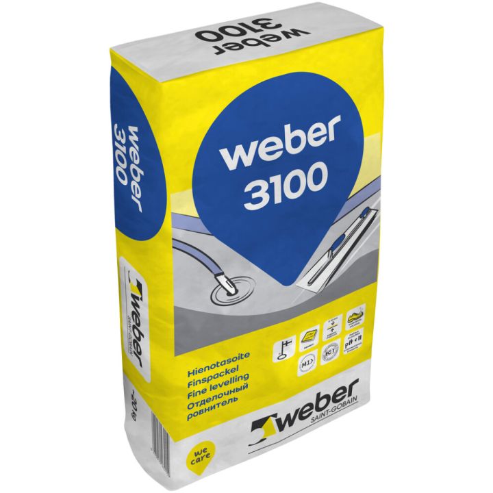 Hienotasoite weber 3100 20 kg