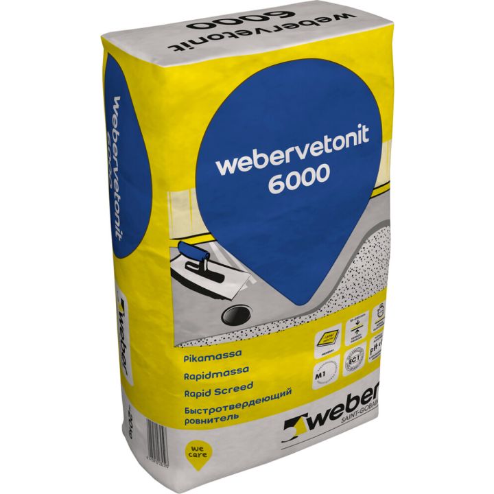 Pikamassa webervetonit 6000 20 kg