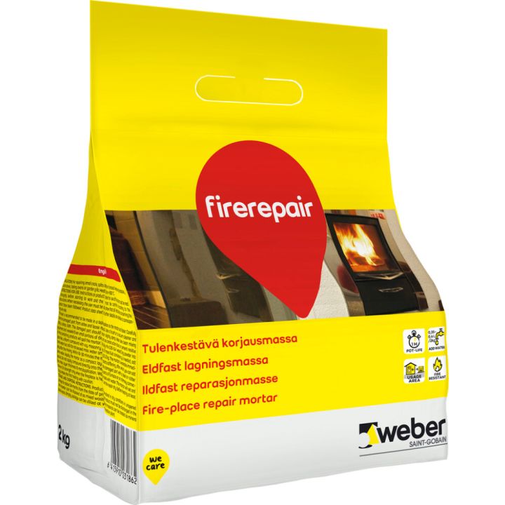 Tulenkestävä Korjausmassa Weber DIY Fire Repair 2 kg