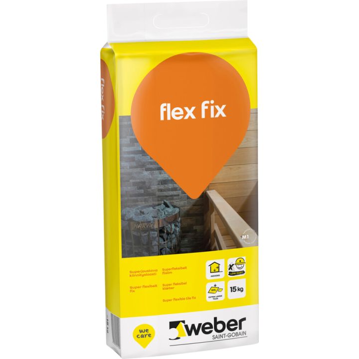 Kiinnityslaasti Weber Flex Fix 15 kg