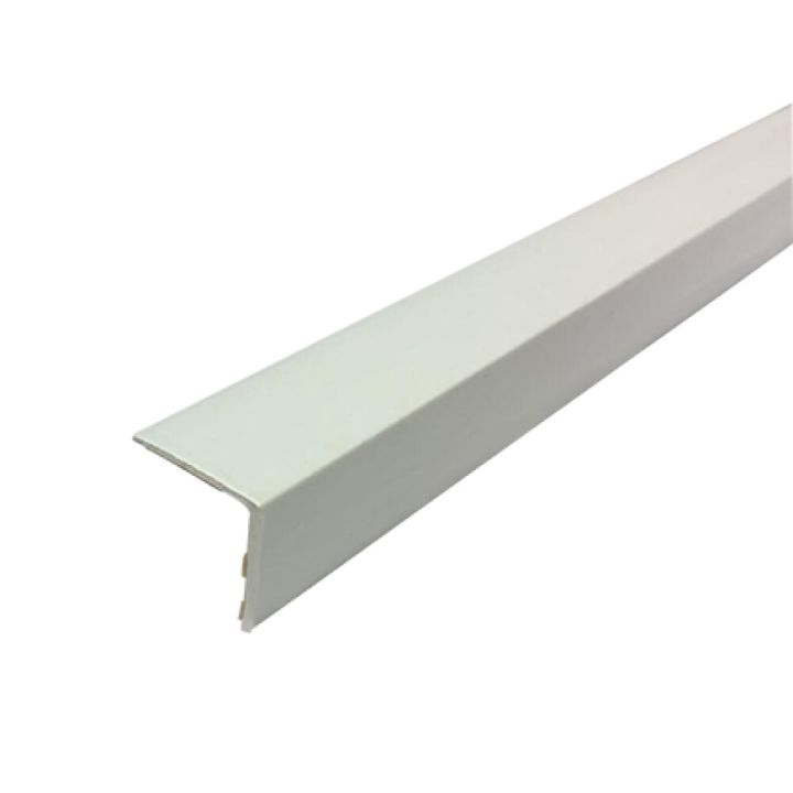 Kulmasuojalista Dione NU 270 cm teippi valkoinen 15 x 15 mm