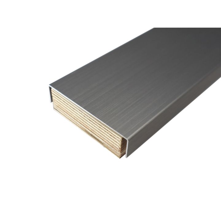 Alumiinikynnys Dione Nordic Graphite 25 x 87 x 890 mm