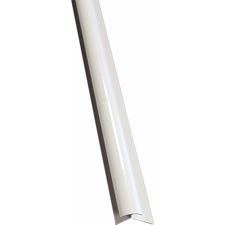 Ulkokulmalista Nordium Stocksund Valkoinen 10V 1490 mm