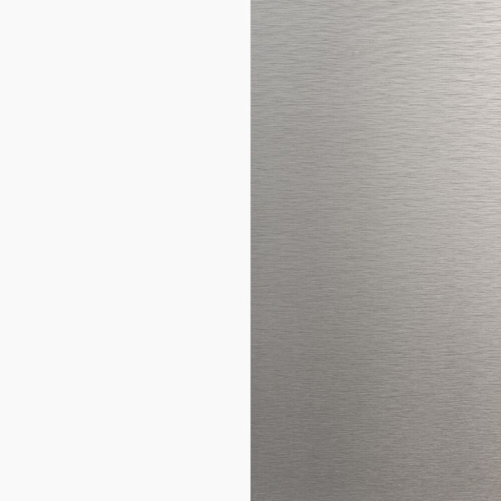 Alumiinikomposiittilevy Stocksund Stole U1 mattavalkoinen/rosteri