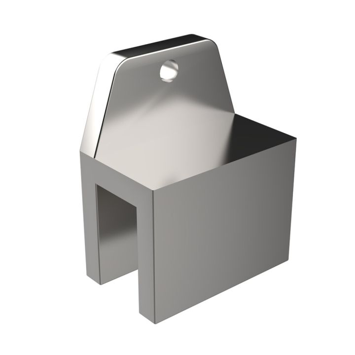 Lasipidike kattoon Nordium 3 x 4 cm Kromi