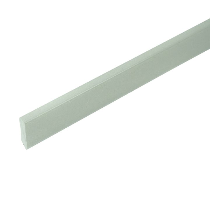 Jalkalista Dione vaaleanharmaa 40 x 10 x 2750 mm