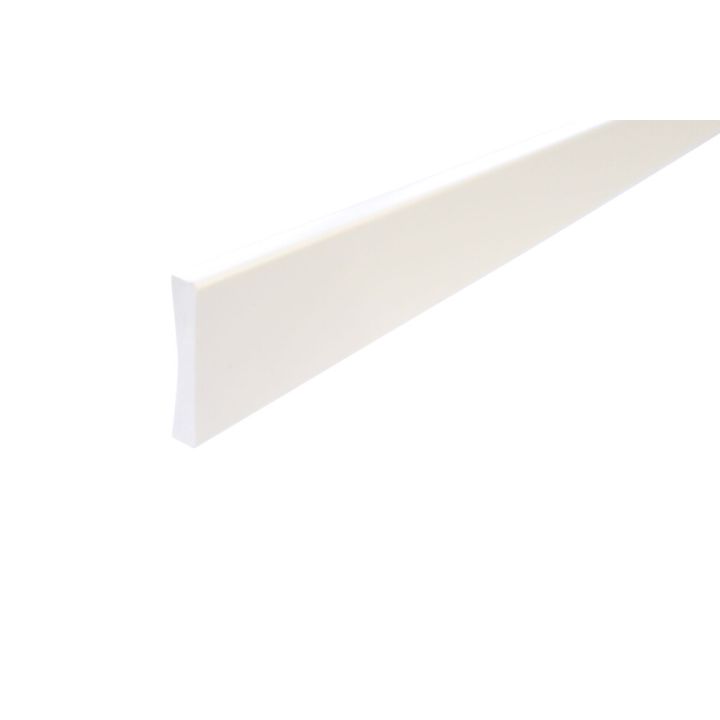 Peitelista Dione valkoinen muovi 58 x 10 x 2500 mm