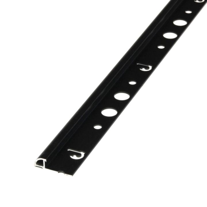 Laattalista Dione Pyöreä Carbon Black 8 mm 2,7 m