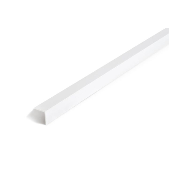 Tarrakulmasuoja Dione Valkoinen 30 x 30 x 2700 mm