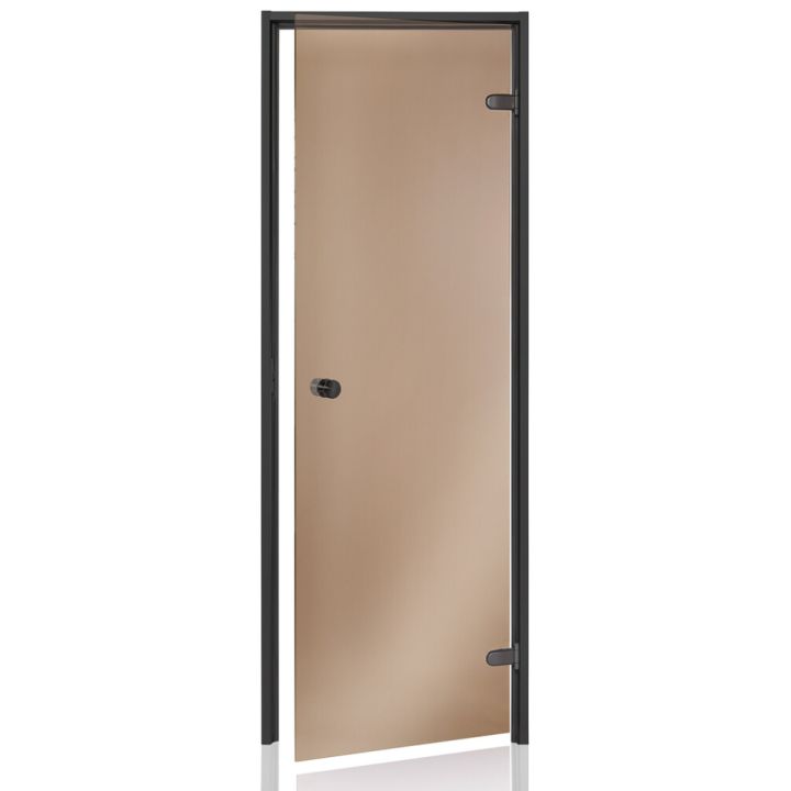 Höyrysaunanovi Andres AU Black pronssi lasi 7 x 19