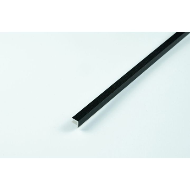 Hobby-Kulmalista Dione Carbon Black 10 x 10 mm 2 m