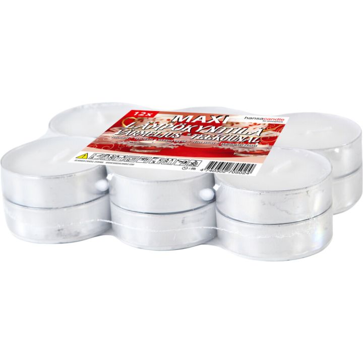 Lämpökynttilä Maxi 12 kpl