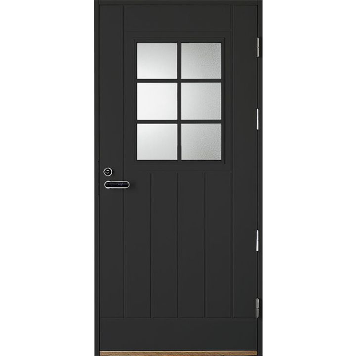 Ulko-ovi Kaskipuu Tummanharmaa UOL1 Thermo