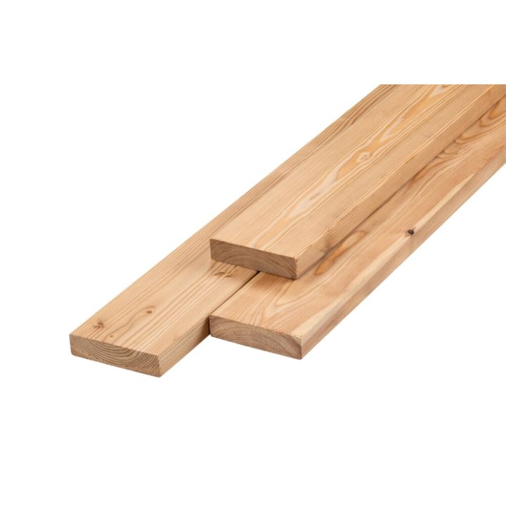 Terassilauta Alppien lehtikuusi 24 x 114 x 4000 mm S4S R3 A/B