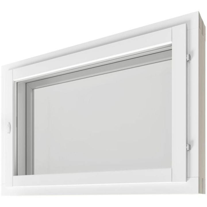 Ikkuna Solid Elements MSEAL Valkoinen 9 x 6 / 130 mm vasen