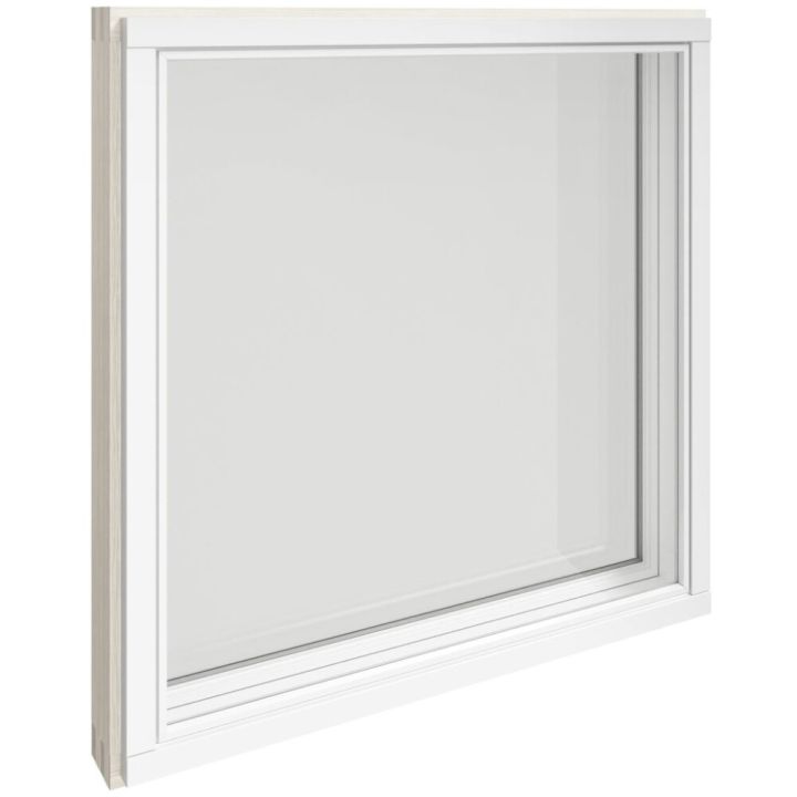 Ikkuna Solid Elements MSEAL Valkoinen 12 x 12 /130 mm oikea