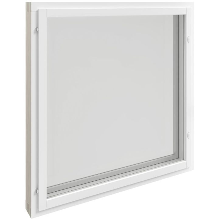 Ikkuna Solid Elements MSEAL Valkoinen 12 x 12 /130 mm vasen