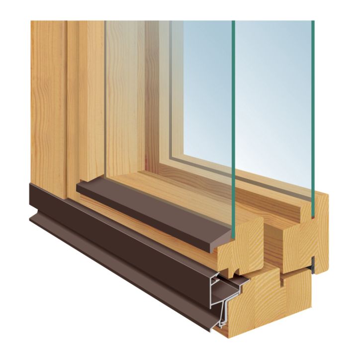 Ikkuna Solid Elements MS puuvalmis 12 x 6/130 mm Oikea