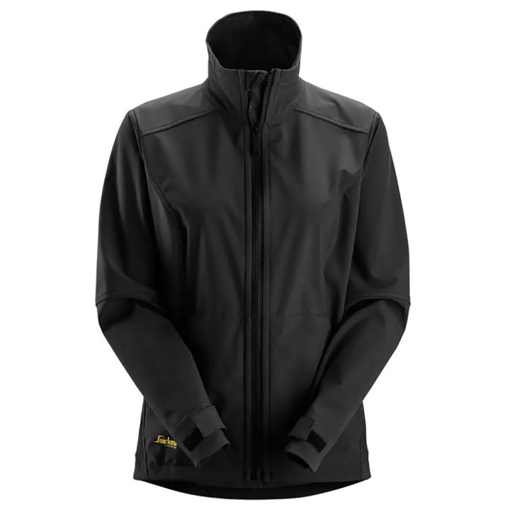 Naisten SoftShell-työtakki Snickers 1247 musta