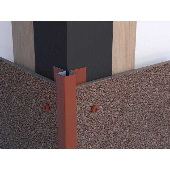 Ulkokulmalista Tempsi Punainen RR750 2 m