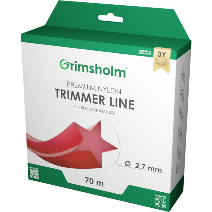 Trimmerisiima Grimsholm 2,7 mm 70 m