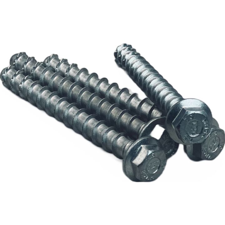 Asennusruuvi Recal betoniin 7 x 75 mm 4kpl