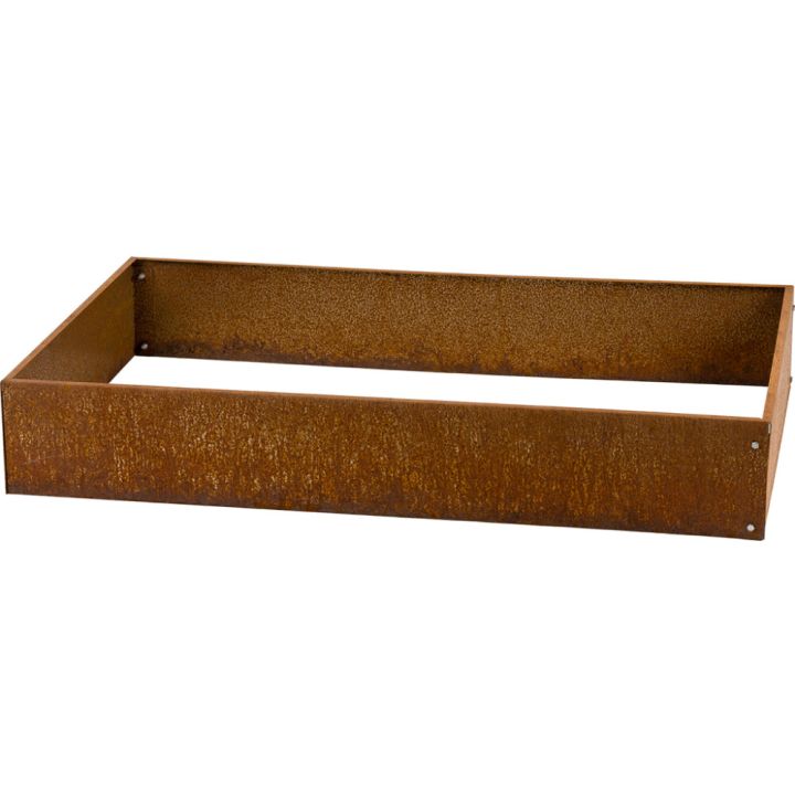 Lavakaulus Recal Corten teräs 120 x 75 x 19 cm