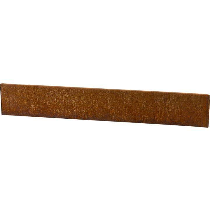 Nurmikon reunus Recal Corten teräs 110 x 19 cm