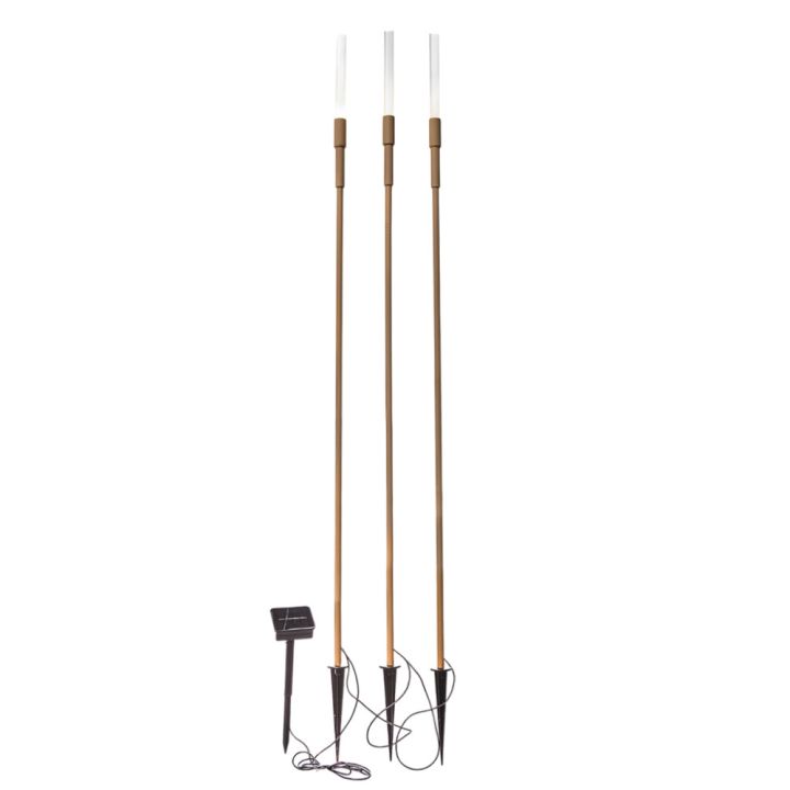 Solarvalaisin Luxform Ronda beige 6 lm 3 kpl