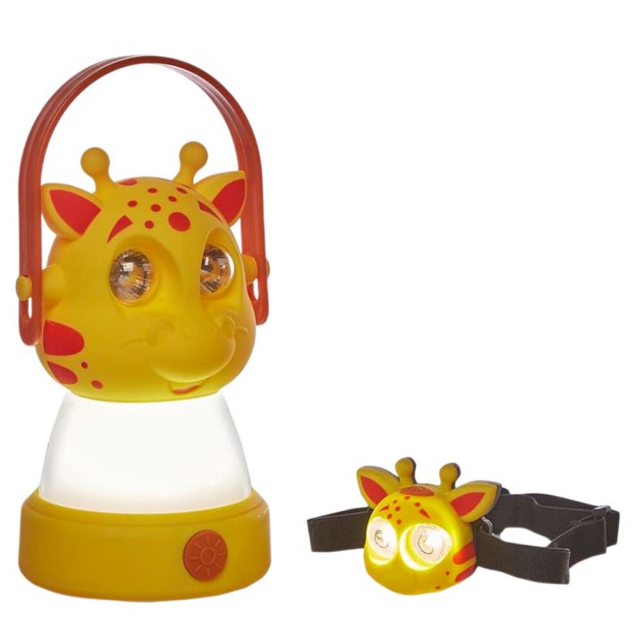 Lasten lyhty ja otsavalo Luxform Kirahvi
