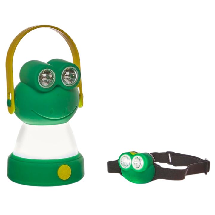 Lasten lyhty ja otsavalo Luxform Sammakko