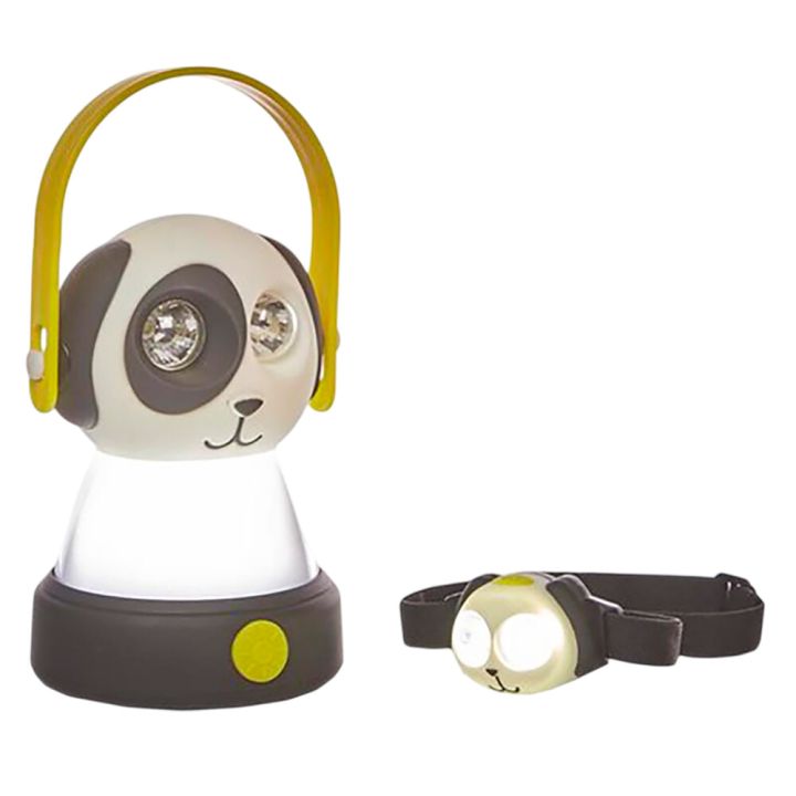 Lasten lyhty ja otsavalo Luxform Koira