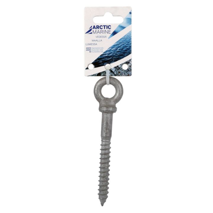 Silmukkaruuvi puukierre Arctic Marine 10 x 75 mm