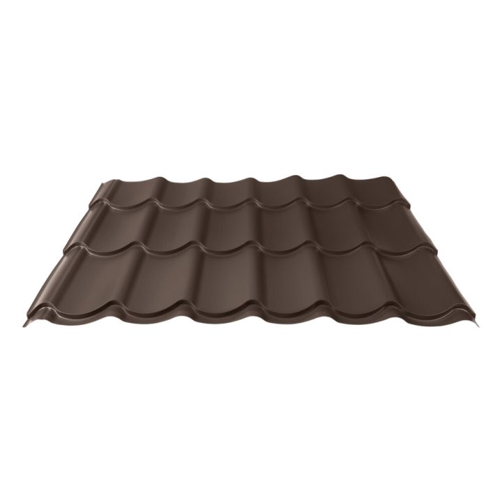 Kattopelti JanLa JL tiilikuvio 1100 x 830 mm RR32 tummanruskea