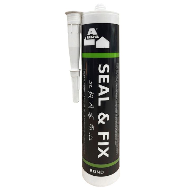 Liima- ja tiivistemassa ABRA Seal & Fix RR32 Tummanruskea 290 ml