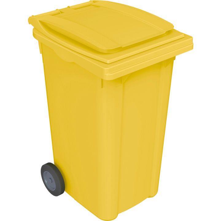 Jäteastia L&T Jäkki 240 l keltainen