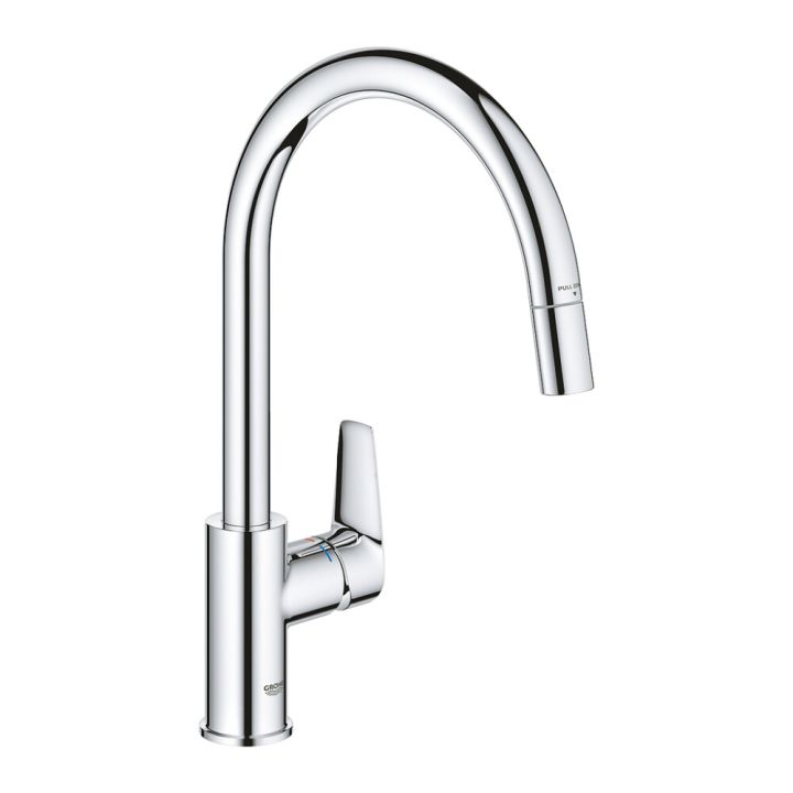 Keittiöhana Grohe BauEdge kromi