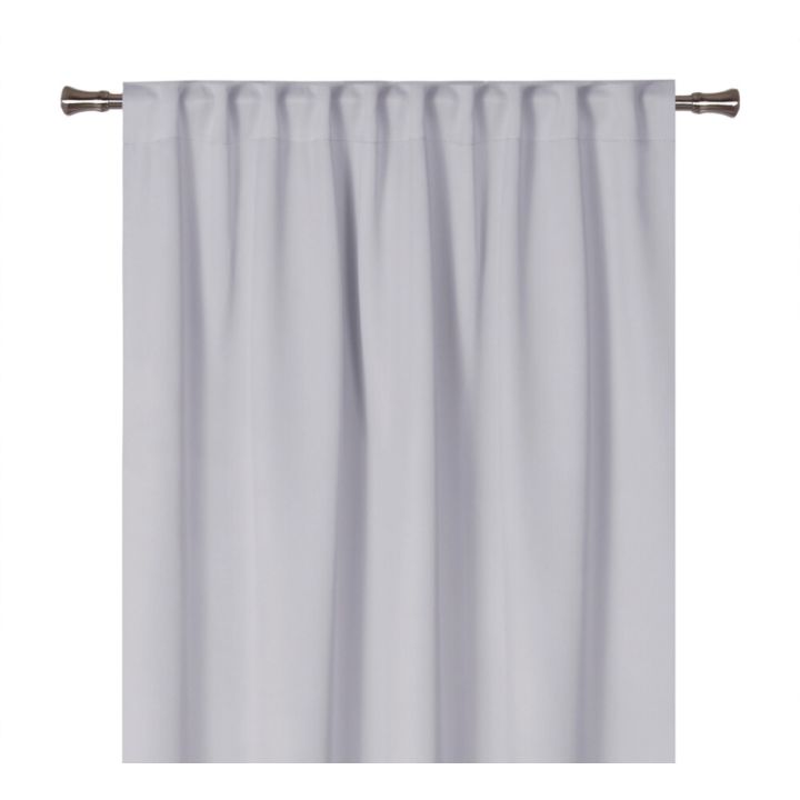Verho Eclipse harmaa 140 x 260 cm Vaaleanharmaa