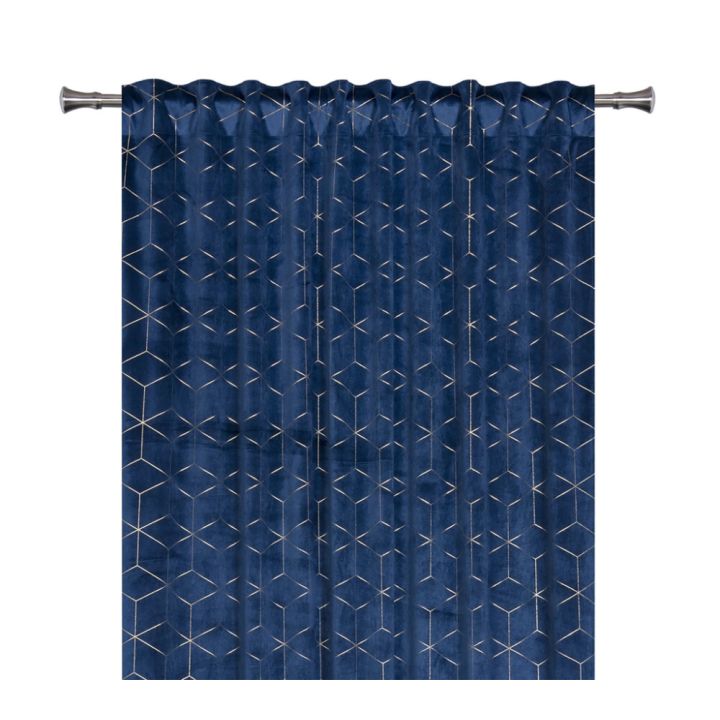 Verho Sanso sininen 140 x 260 cm