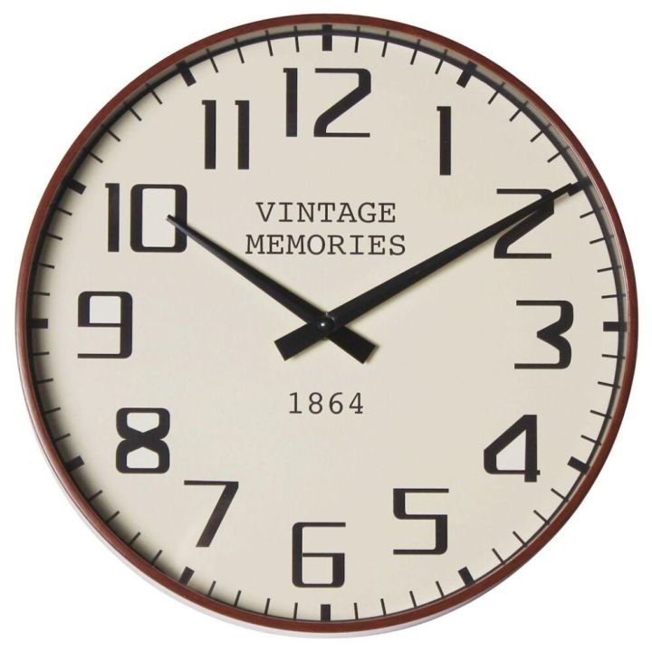 Seinäkello Retro Ø 30 cm