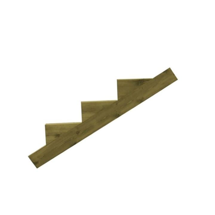 Porrasrunko Tammisto 3-askelmaa Vihreä